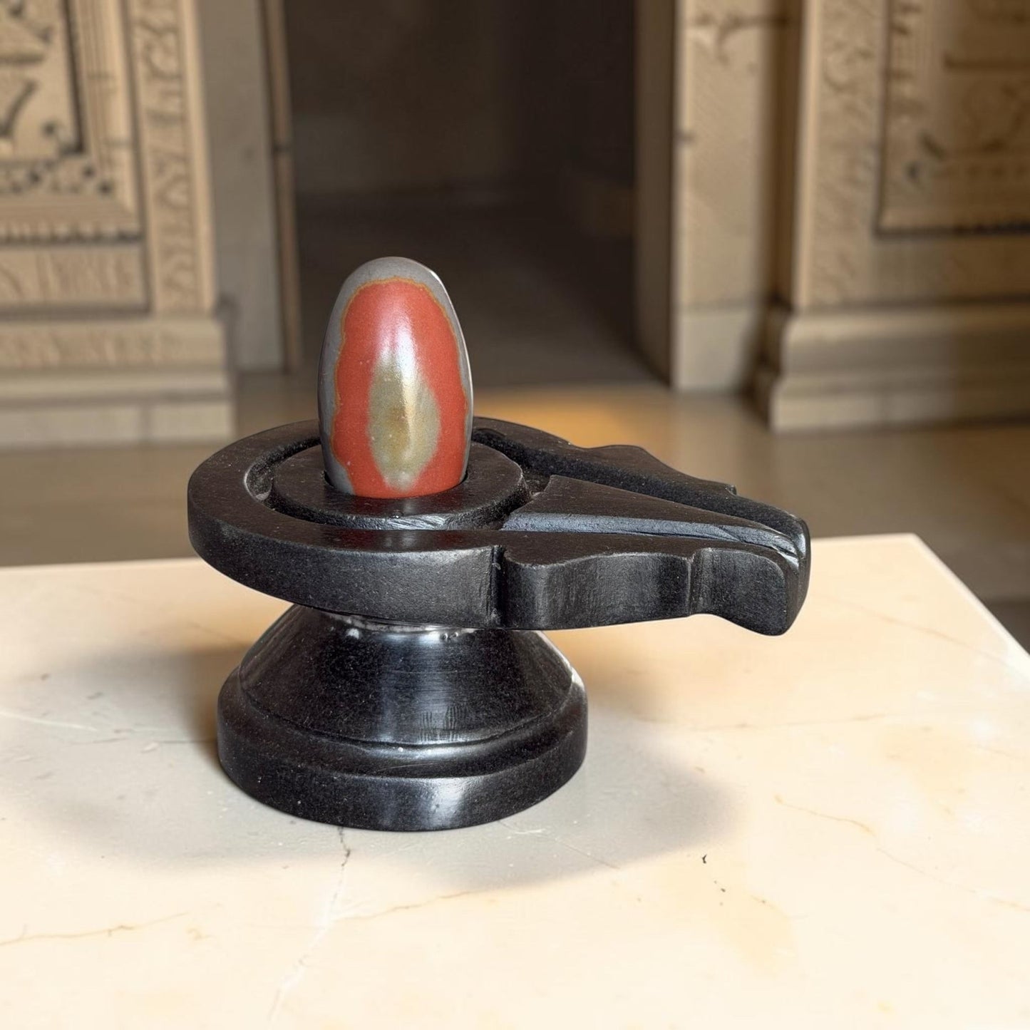 Authentic 2 Inch Narmadeshwar Shivling variant_title for pooja mandir