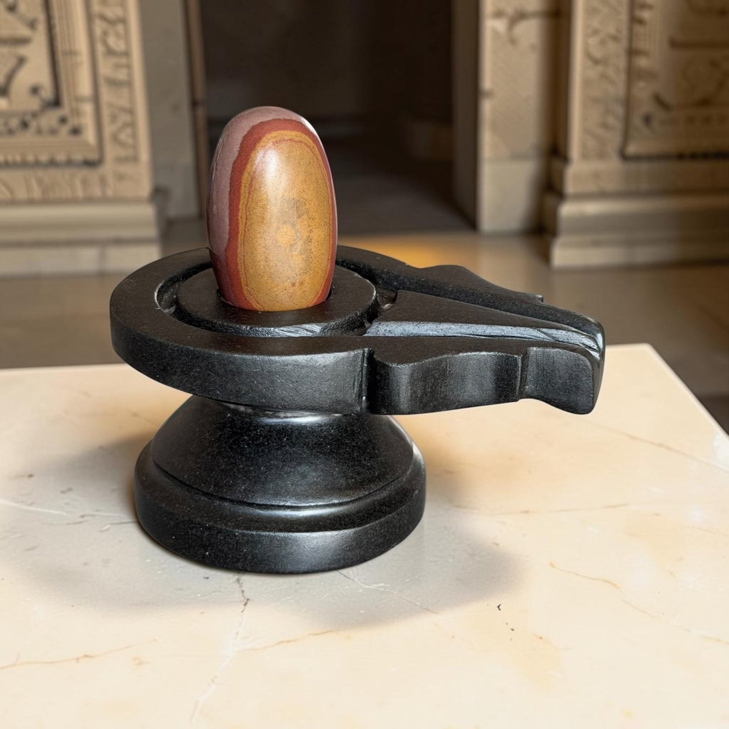 Authentic 2 Inch Narmadeshwar Shivling variant_title for pooja mandir