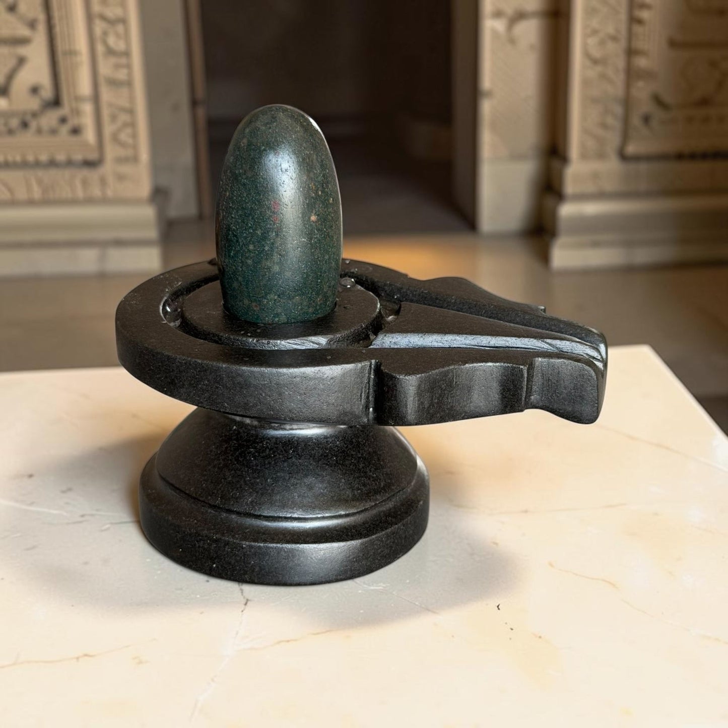 Authentic 2 Inch Narmadeshwar Shivling variant_title for pooja mandir