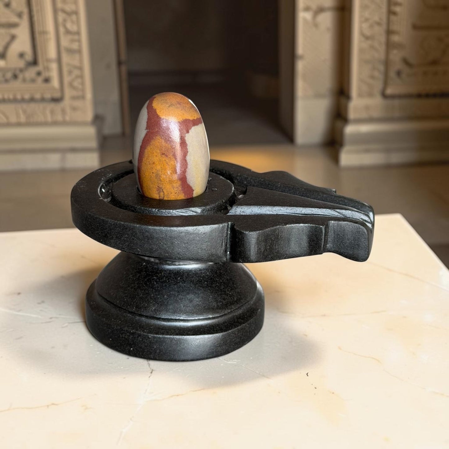 Authentic 2 Inch Narmadeshwar Shivling variant_title for pooja mandir