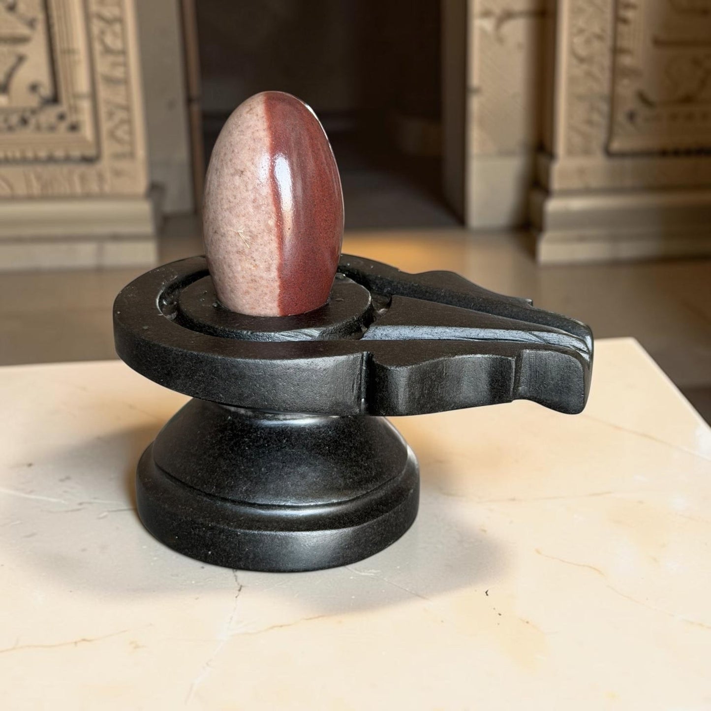 Authentic 2 Inch Narmadeshwar Shivling variant_title for pooja mandir