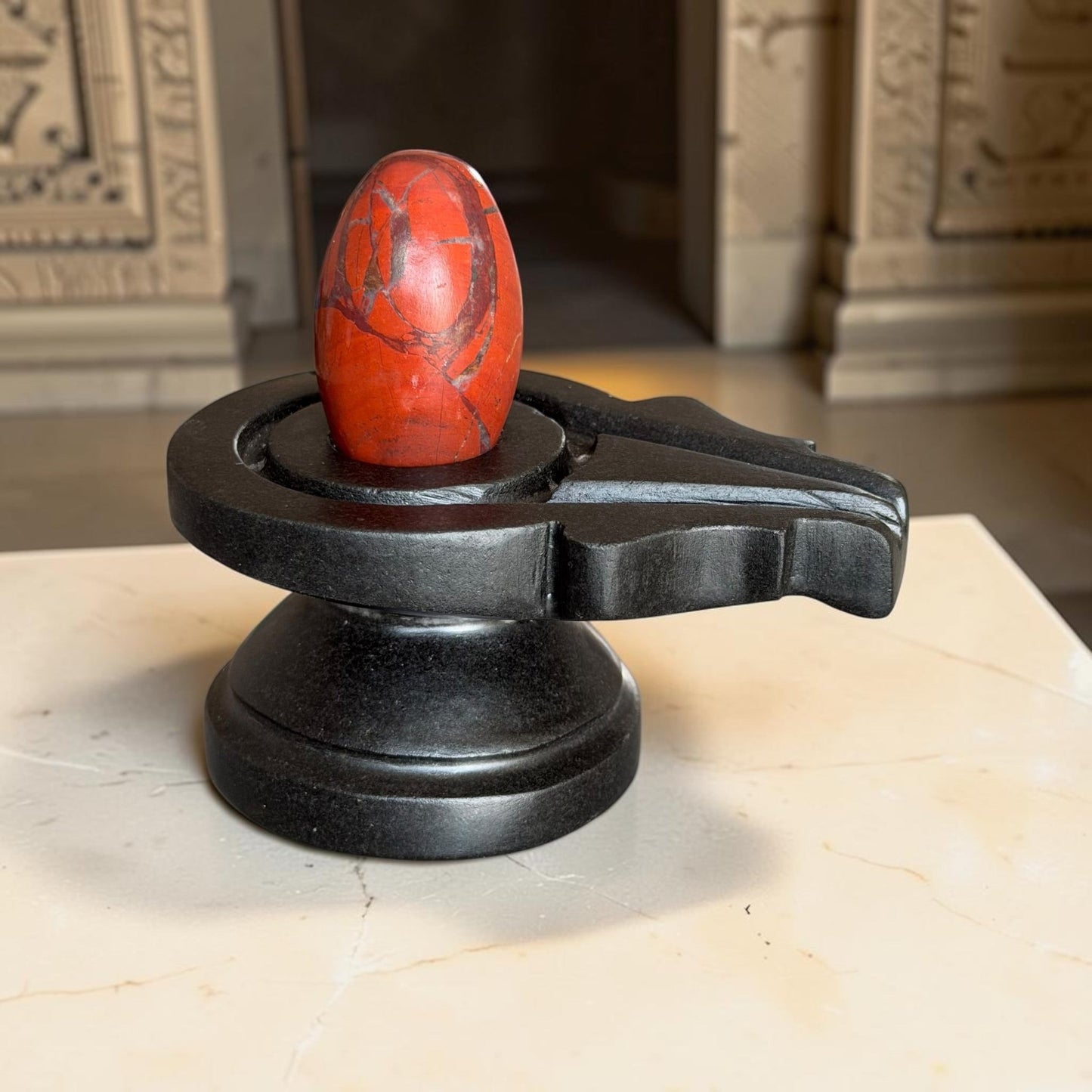 Authentic 2 Inch Narmadeshwar Shivling variant_title for pooja mandir
