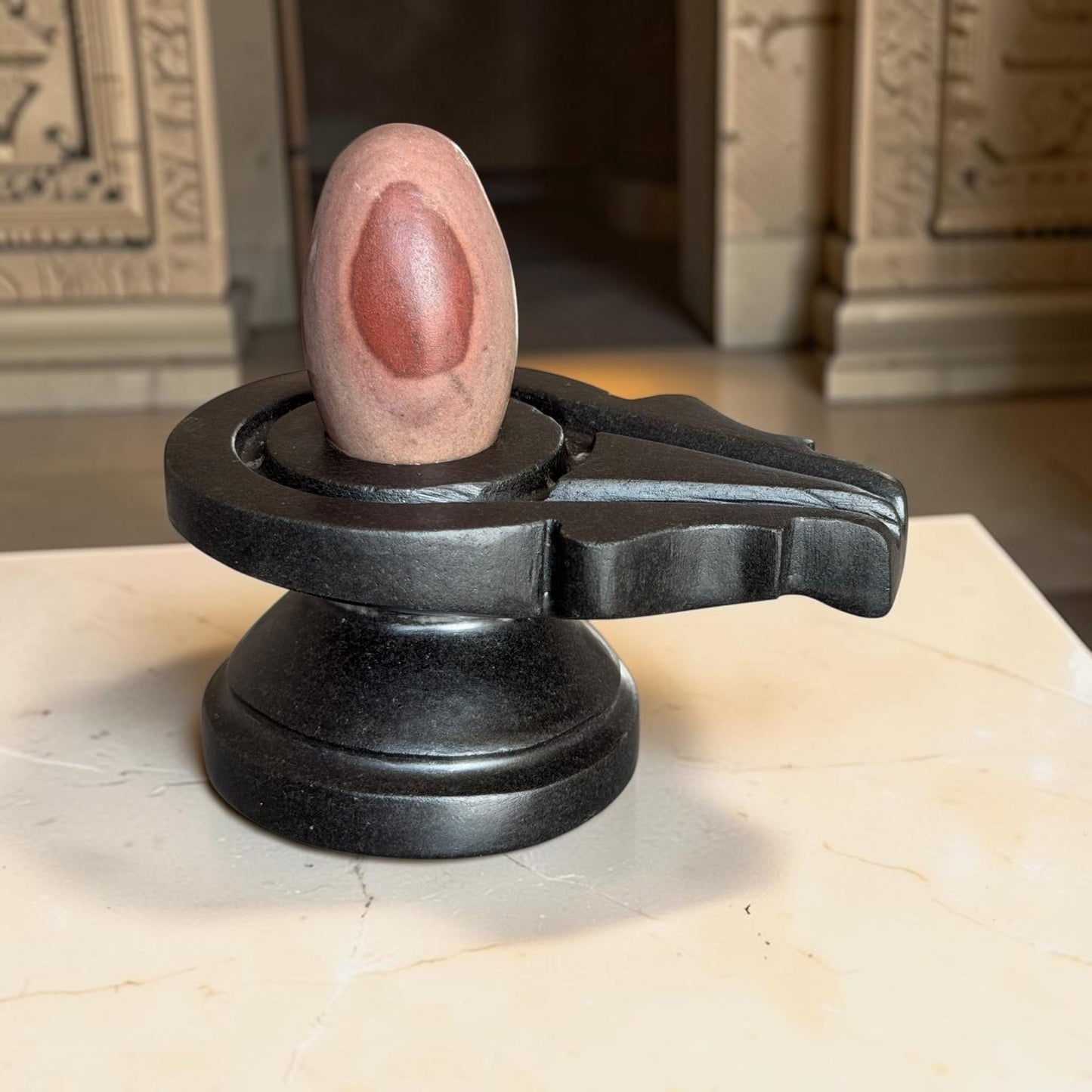 Authentic 2 Inch Narmadeshwar Shivling variant_title for pooja mandir