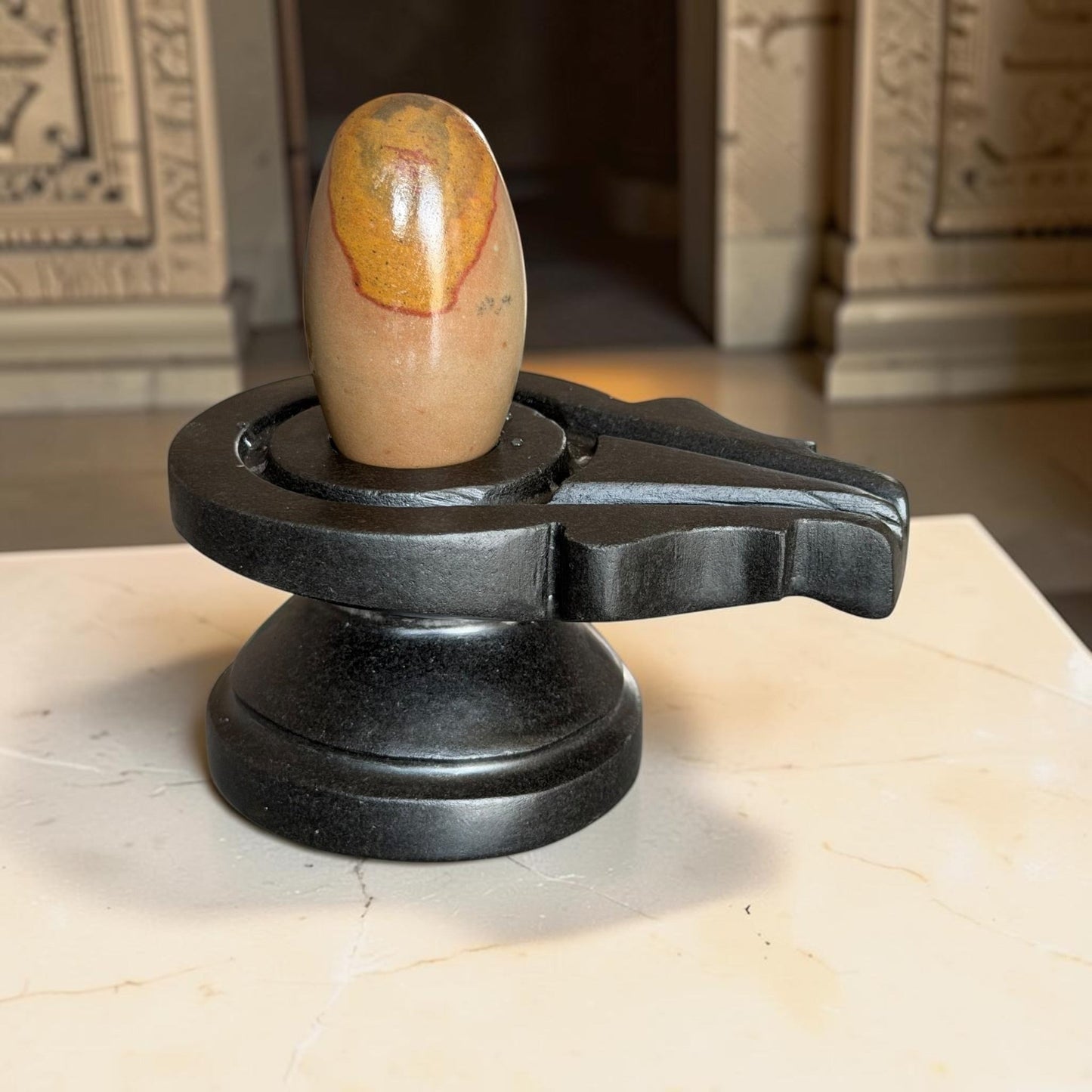 Authentic 2 Inch Narmadeshwar Shivling variant_title for pooja mandir