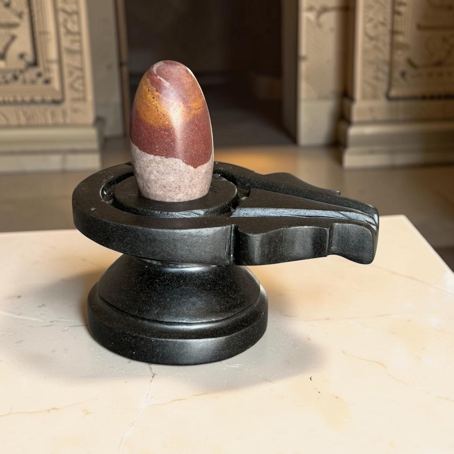 Authentic 2 Inch Narmadeshwar Shivling variant_title for pooja mandir