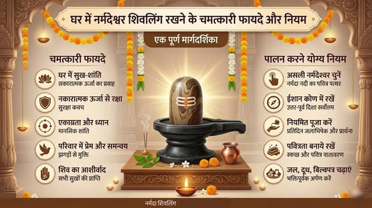 Ghar Me Narmadeshwar Shivling Rakhne Ke Chamatkari Fayde Aur Niyam - NARMADESHWAR SHIVLING SHOP