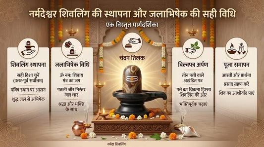 Narmadeshwar Shivling Sthapana Aur Jalabhishek Ki Sahi Vidhi - NARMADESHWAR SHIVLING SHOP