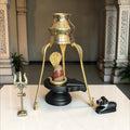 Authentic 2 Inch Narmadeshwar Shivling Full Set