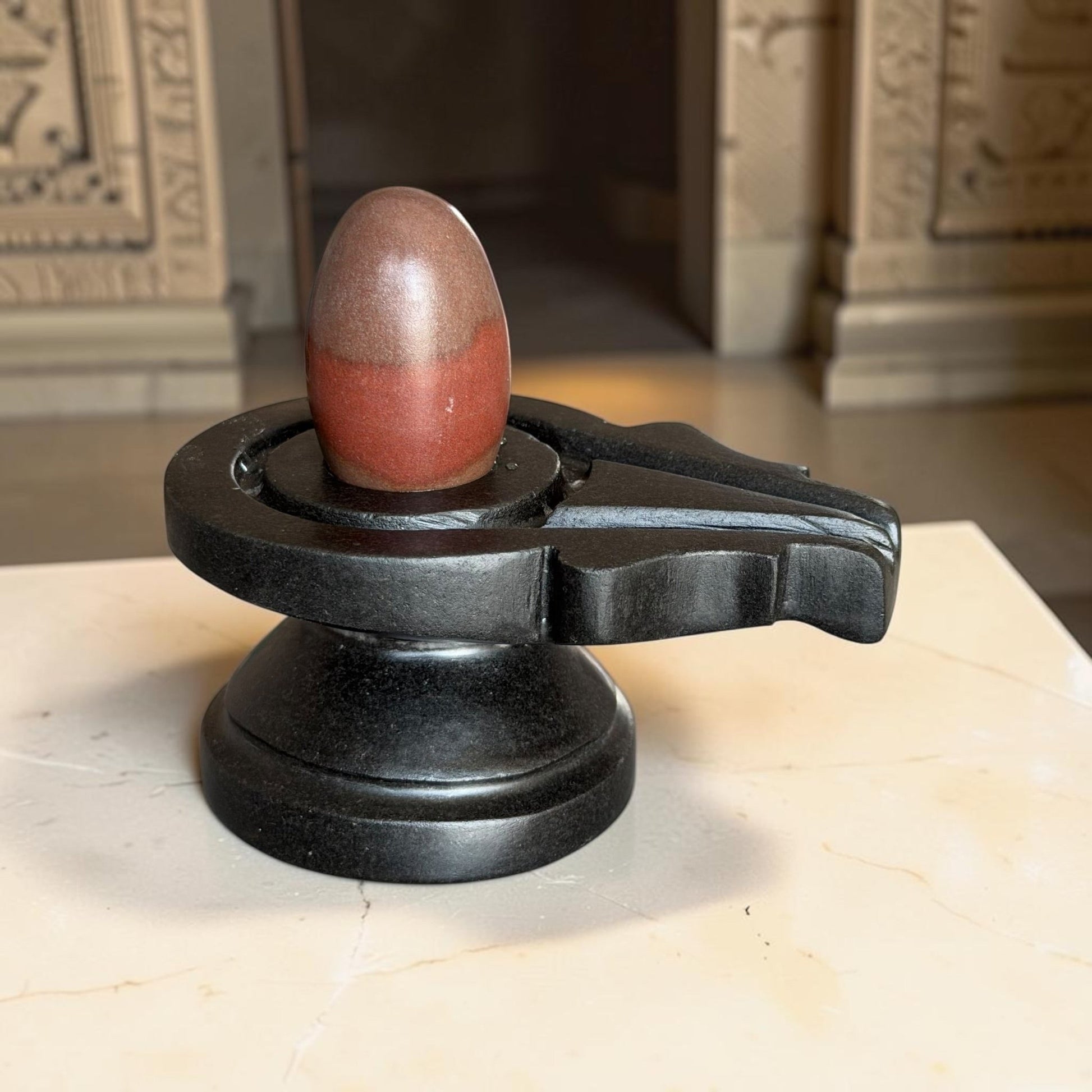 Authentic 2 Inch Narmadeshwar Shivling variant_title for pooja mandir