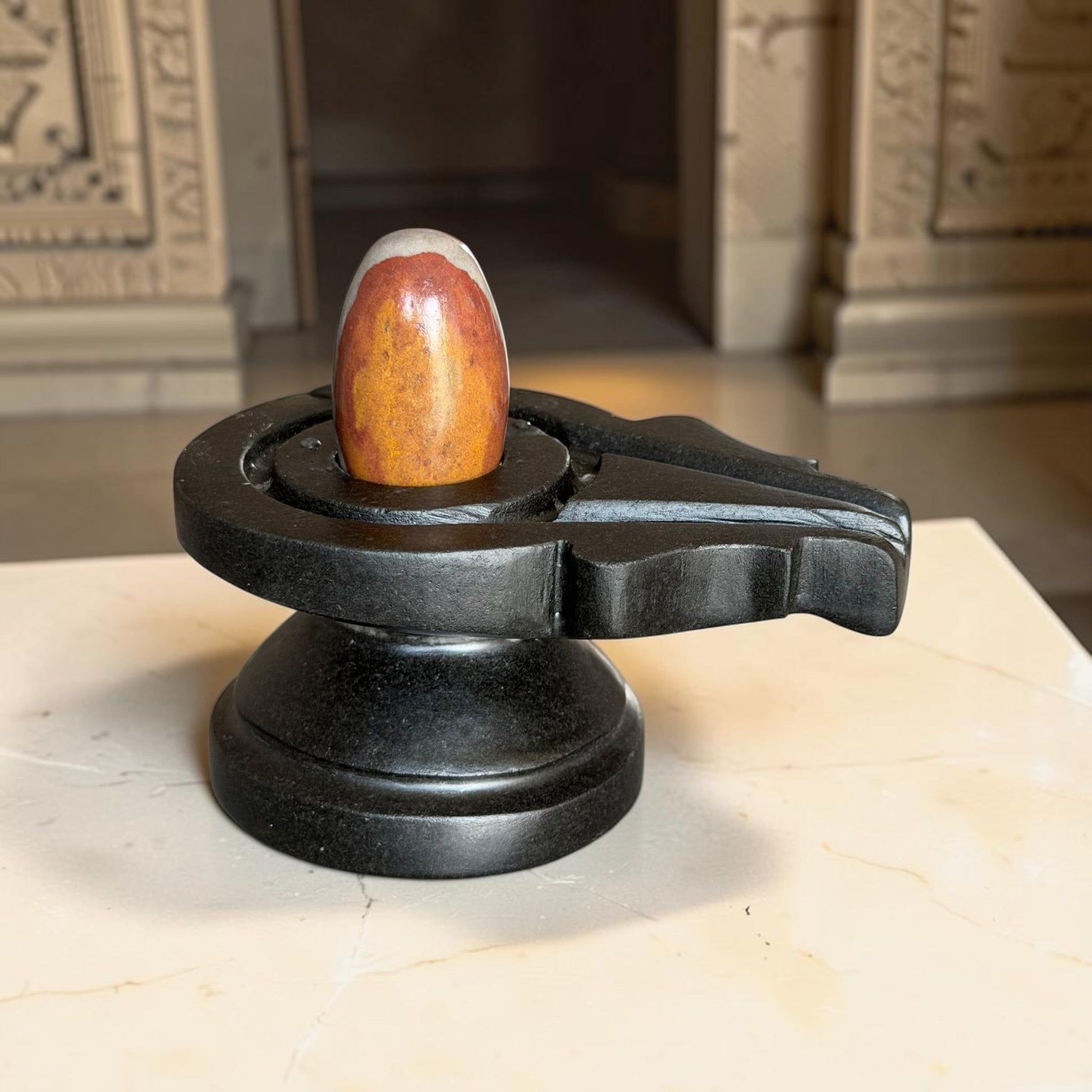 Authentic 2 Inch Narmadeshwar Shivling variant_title for pooja mandir