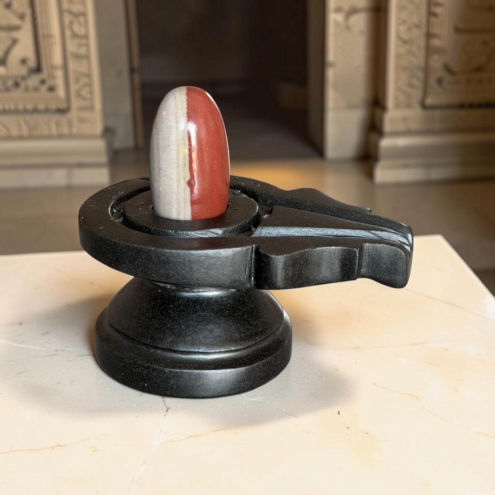 Authentic 2 Inch Narmadeshwar Shivling variant_title for pooja mandir