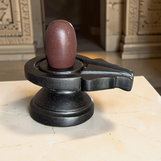 Authentic 2 Inch Narmadeshwar Shivling variant_title for pooja mandir
