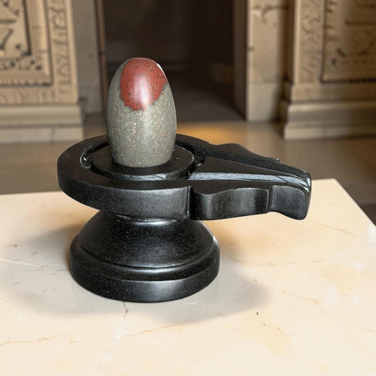 Authentic 2 Inch Narmadeshwar Shivling variant_title for pooja mandir