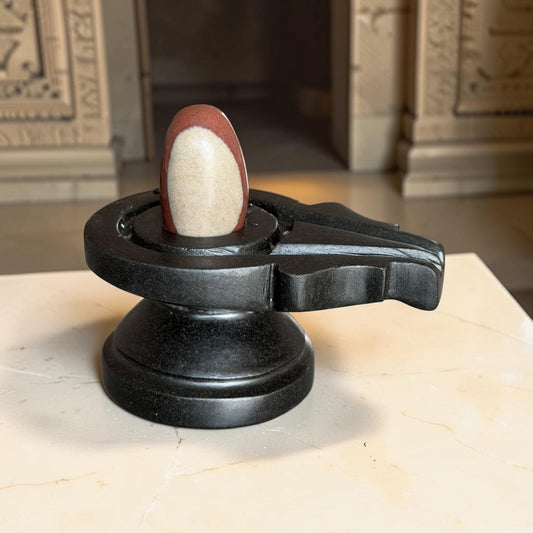 Authentic 2 Inch Narmadeshwar Shivling variant_title for pooja mandir