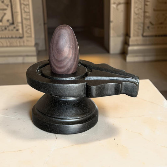 Authentic 2 Inch Narmadeshwar Shivling variant_title for pooja mandir