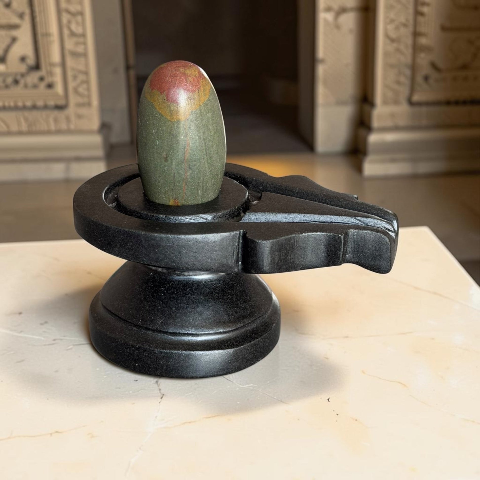 Authentic 2 Inch Narmadeshwar Shivling variant_title for pooja mandir