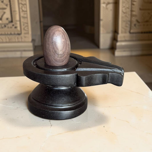 Authentic 2 Inch Narmadeshwar Shivling variant_title for pooja mandir