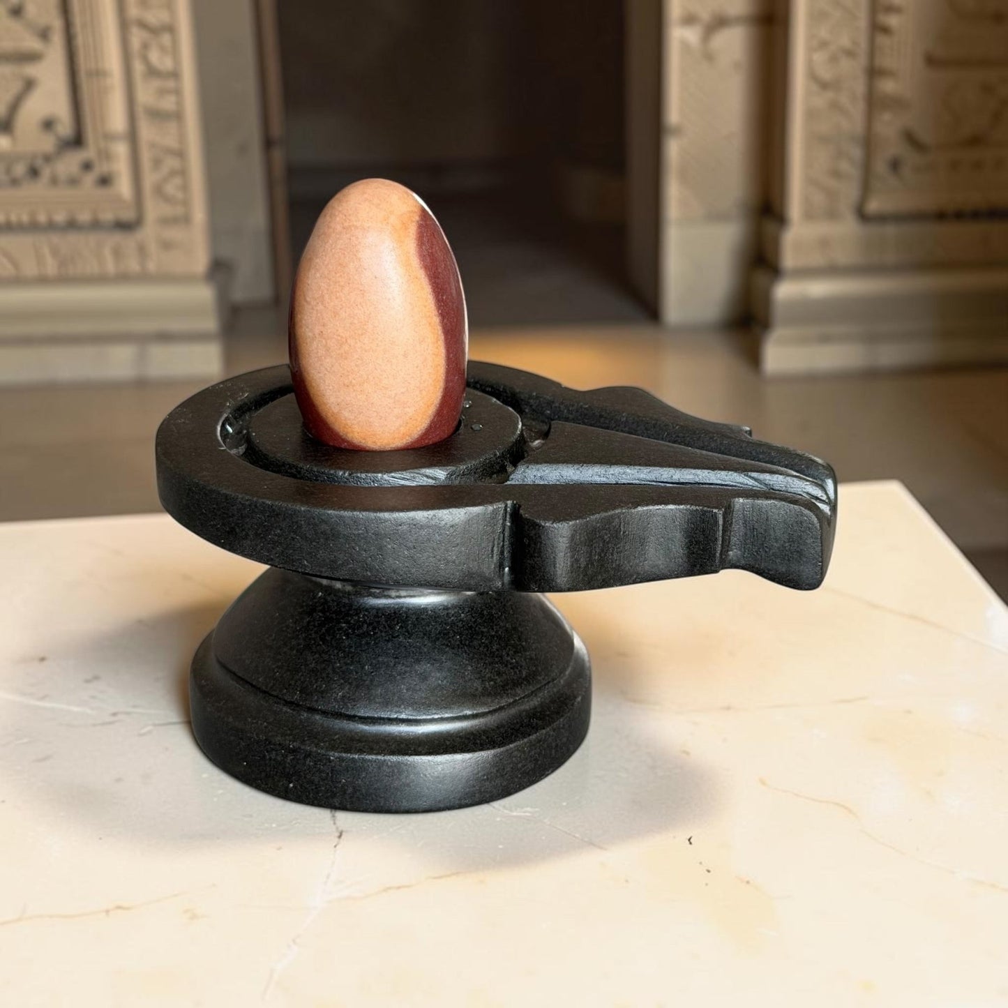 Authentic 2 Inch Narmadeshwar Shivling variant_title for pooja mandir