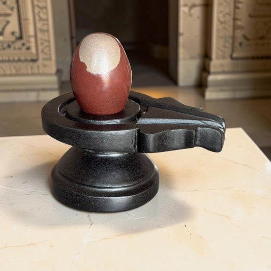 Authentic 2 Inch Narmadeshwar Shivling variant_title for pooja mandir