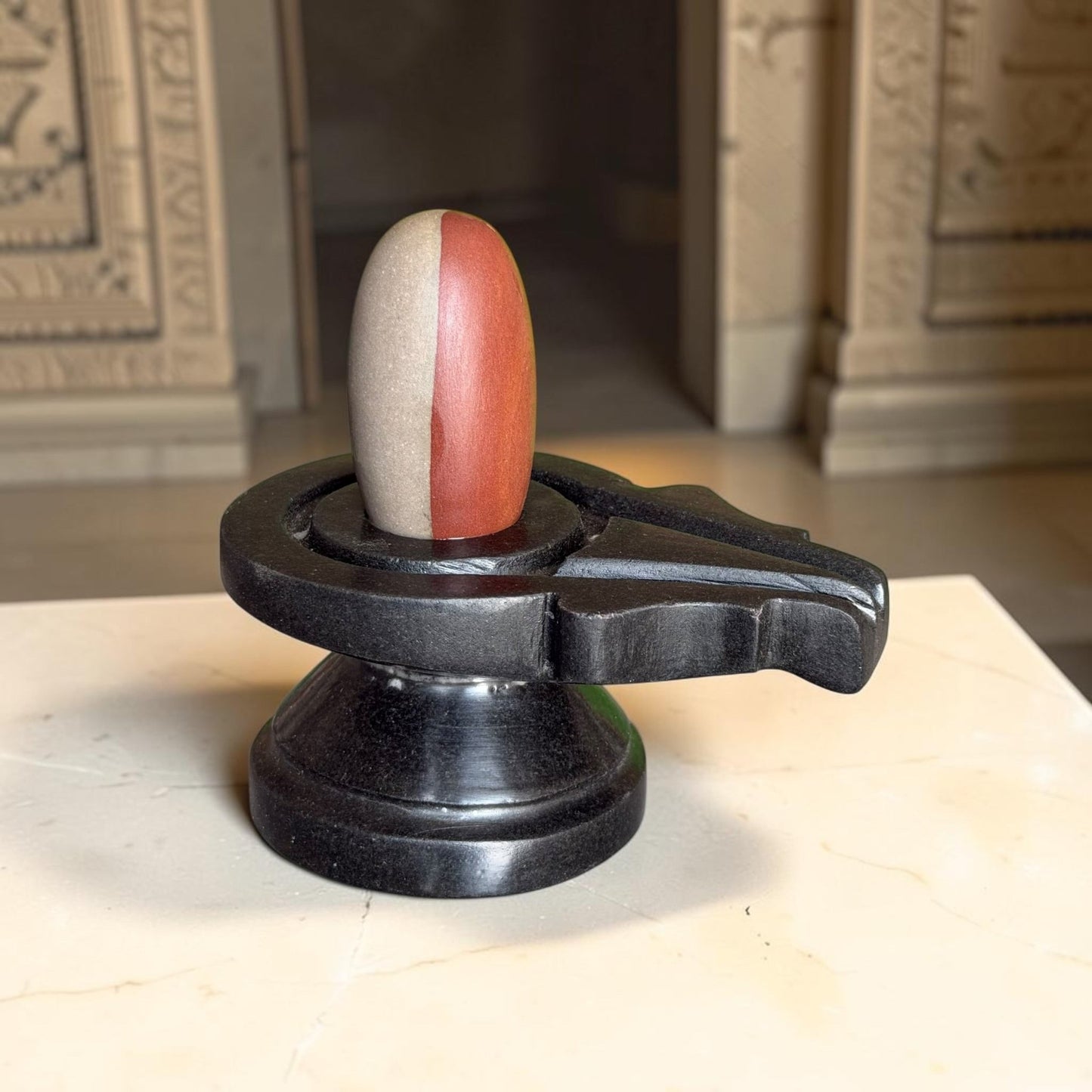Authentic 2 Inch Narmadeshwar Shivling variant_title for pooja mandir