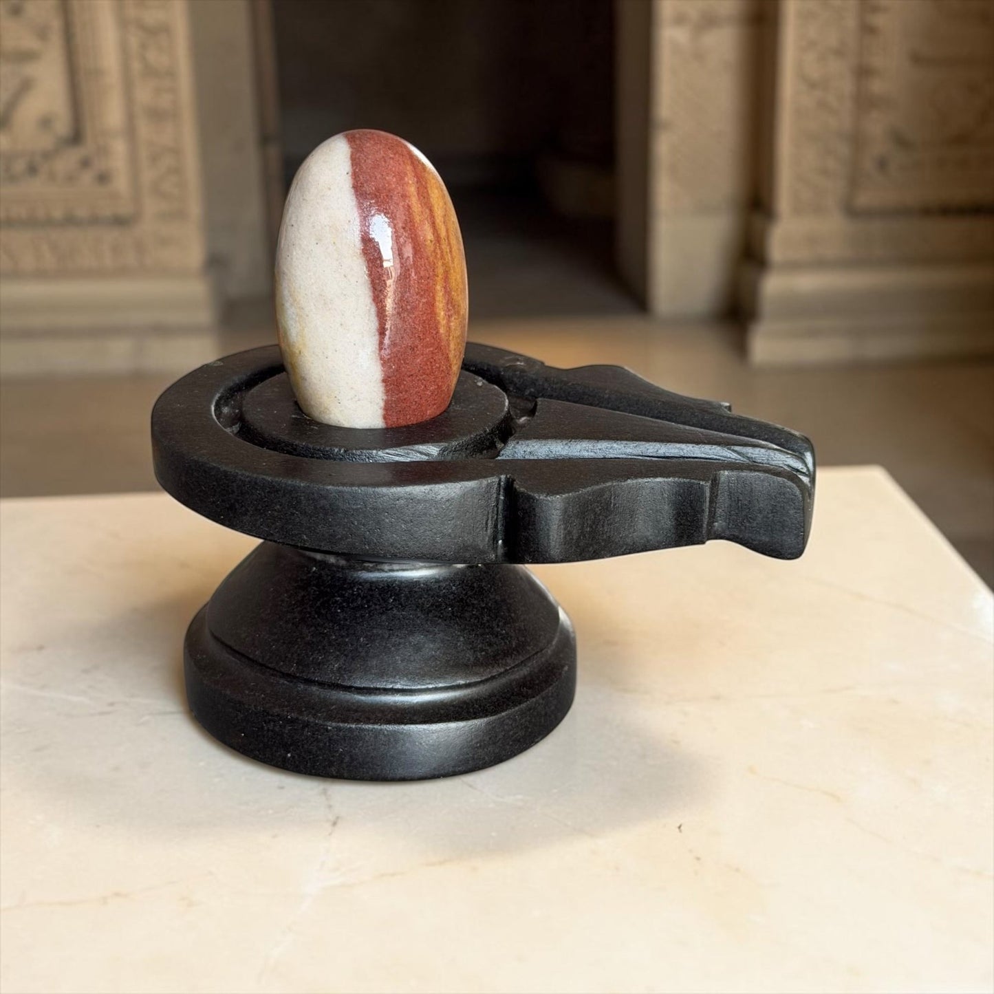Authentic 2 Inch Narmadeshwar Shivling variant_title for pooja mandir