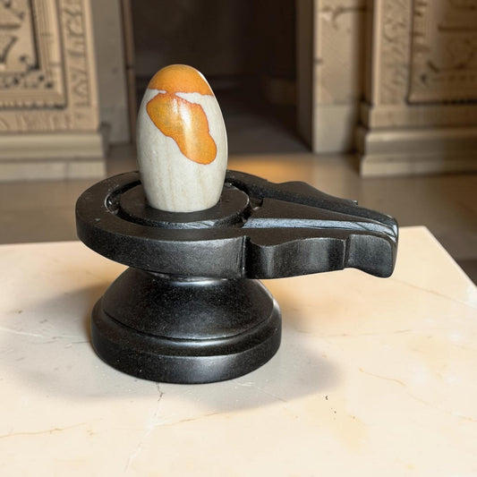 Authentic 2 Inch Narmadeshwar Shivling variant_title for pooja mandir