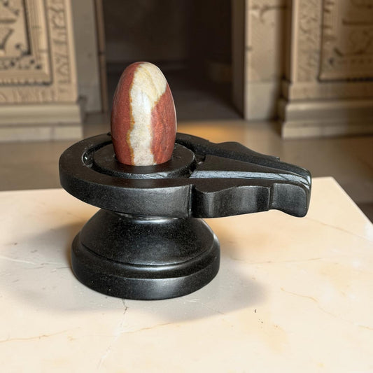 Authentic 2 Inch Narmadeshwar Shivling variant_title for pooja mandir