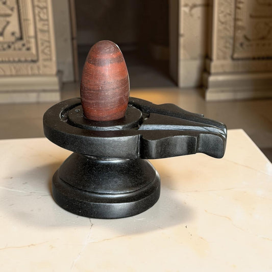 Authentic 2 Inch Narmadeshwar Shivling variant_title for pooja mandir