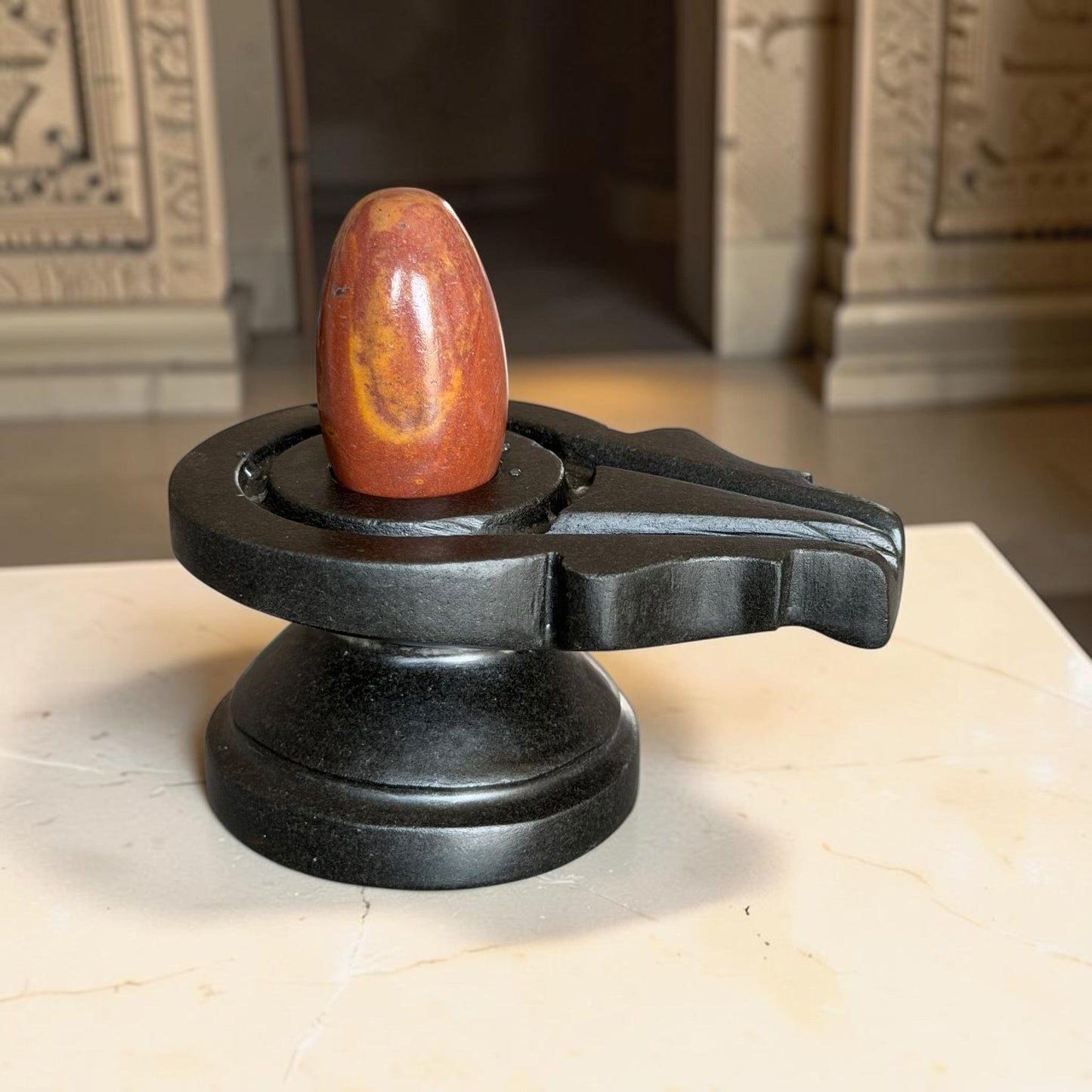 Authentic 2 Inch Narmadeshwar Shivling variant_title for pooja mandir
