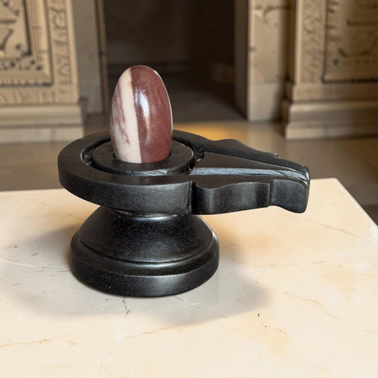 Authentic 2 Inch Narmadeshwar Shivling variant_title for pooja mandir