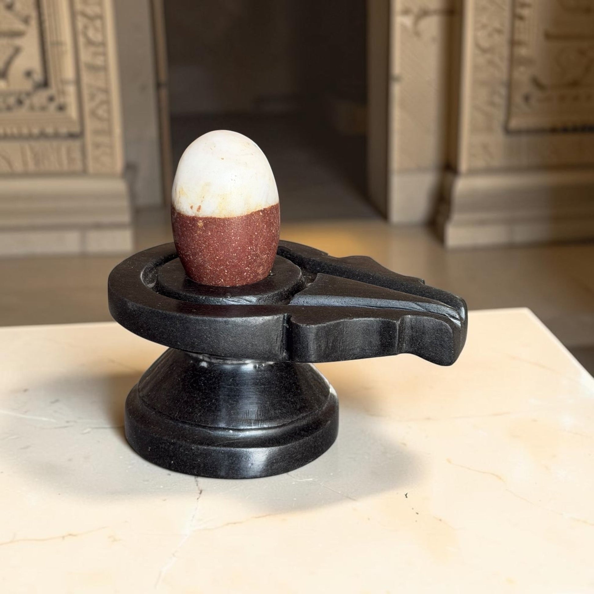 Authentic 2 Inch Narmadeshwar Shivling variant_title for pooja mandir