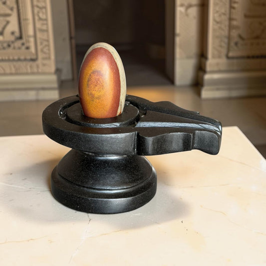 Authentic 2 Inch Narmadeshwar Shivling variant_title for pooja mandir
