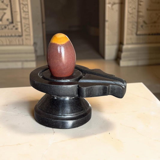 Authentic 2 Inch Narmadeshwar Shivling variant_title for pooja mandir