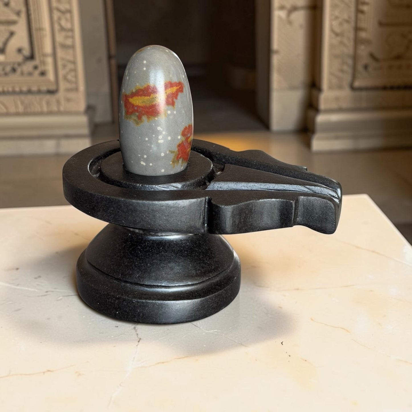 Authentic 2 Inch Narmadeshwar Shivling variant_title for pooja mandir