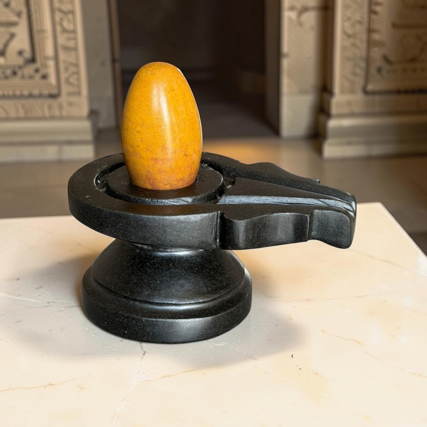 Authentic 2 Inch Narmadeshwar Shivling variant_title for pooja mandir