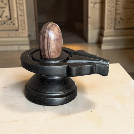Authentic 2 Inch Narmadeshwar Shivling variant_title for pooja mandir