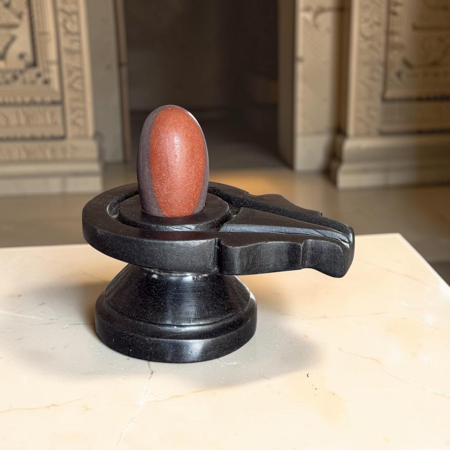 Authentic 2 Inch Narmadeshwar Shivling variant_title for pooja mandir