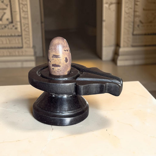 Authentic 2 Inch Narmadeshwar Shivling variant_title for pooja mandir