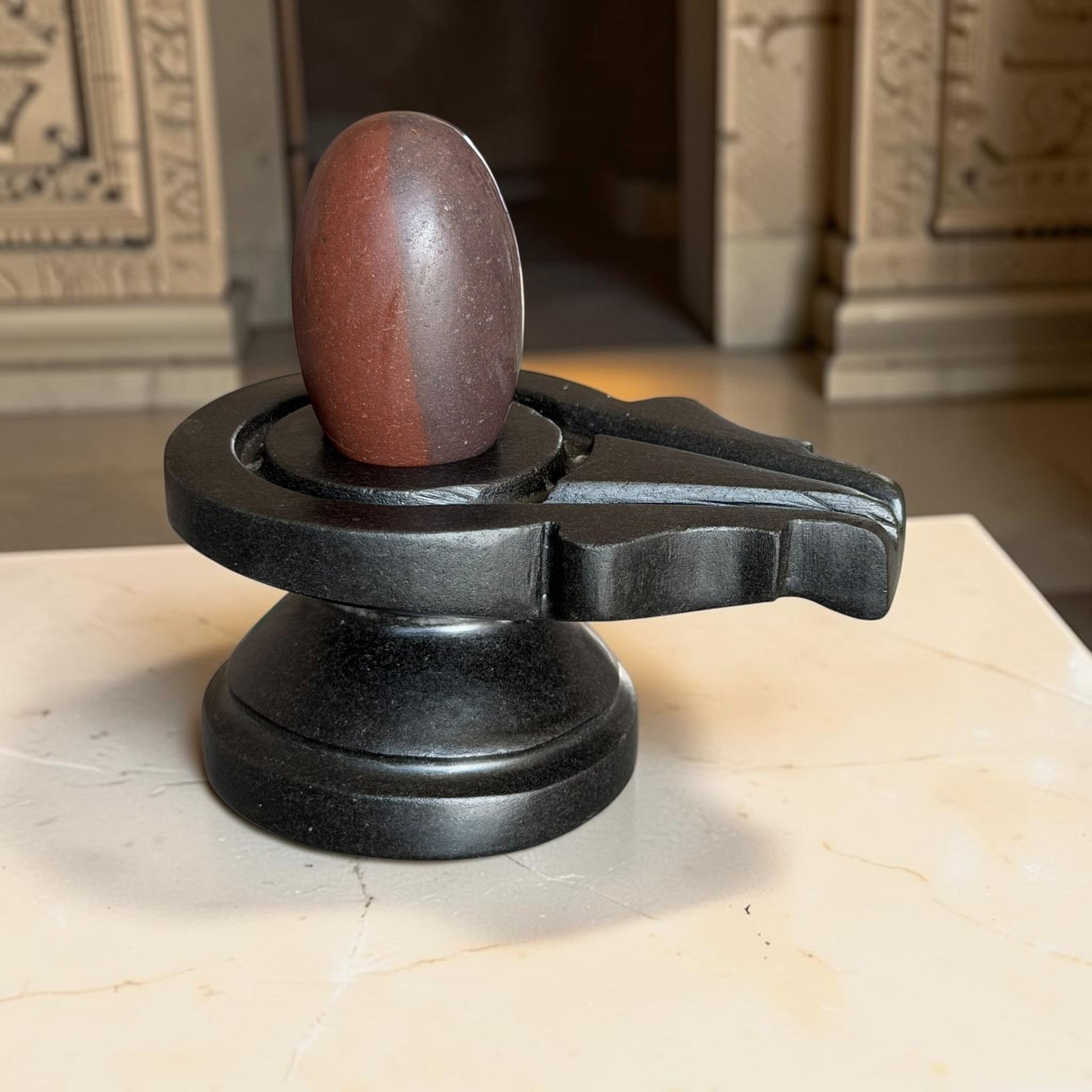 Authentic 2 Inch Narmadeshwar Shivling variant_title for pooja mandir