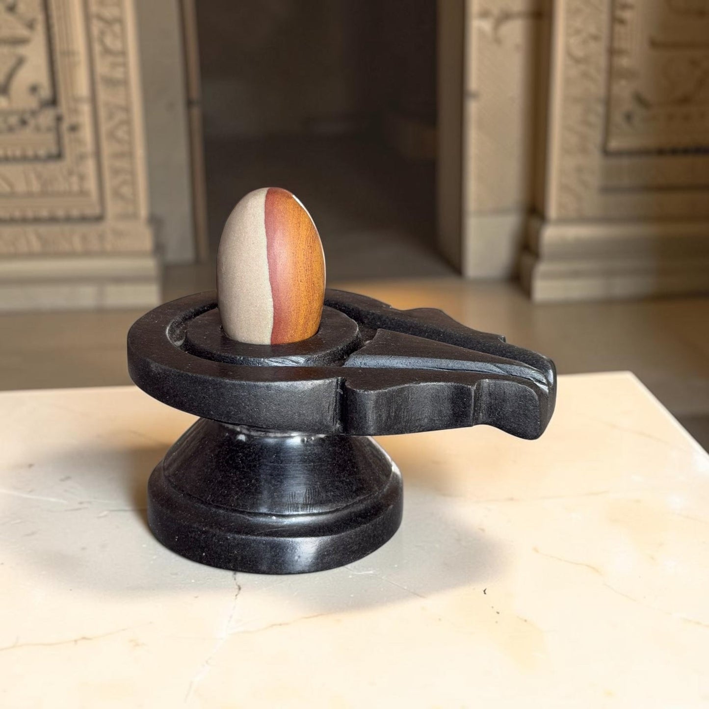 Authentic 2 Inch Narmadeshwar Shivling variant_title for pooja mandir