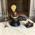 Authentic 2 Inch Narmadeshwar Shivling with Naag, Trishul & Nandi
