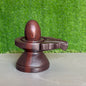 Narmadeshwar Shivling 2 Inch with 4 Inch Jaladhari - Original Narmada River Stone variant_title for pooja mandir